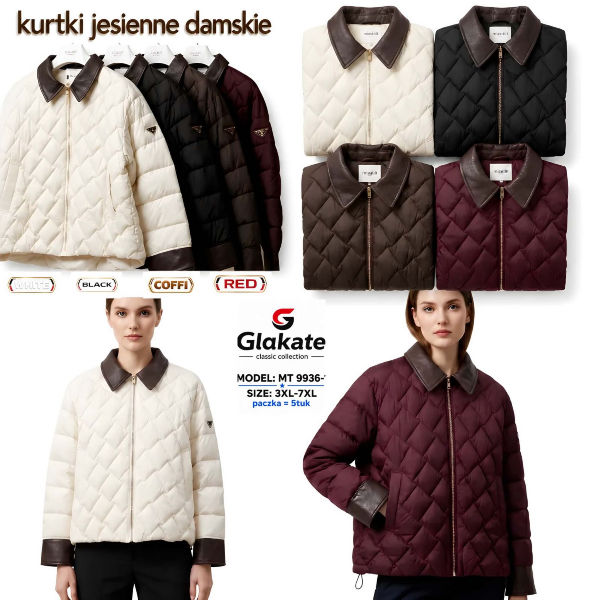Kamizelki damskie Roz 3XL-7XL, 1 Kolor Paczka 5 szt